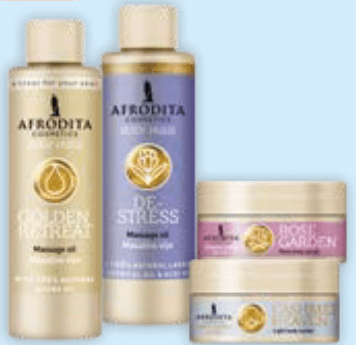 Body Hugs izdelki znamke Afrodita - Akcija v trgovini Mueller