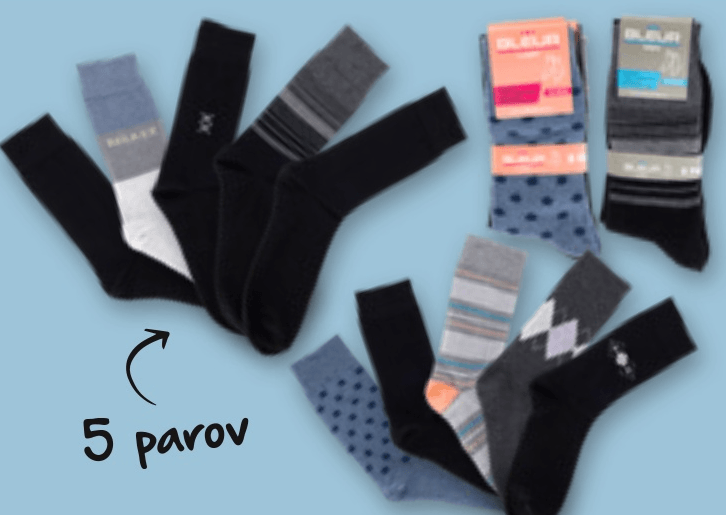 NOGAVICE 5 parov - Akcija v trgovini Spar