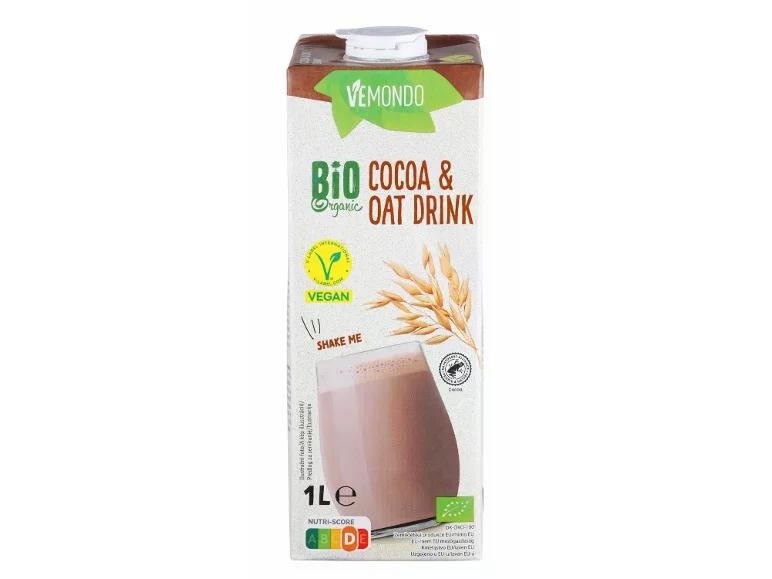Vemondo Bio kakavov ovseni napitek 1 L Akcija v trgovini Lidl