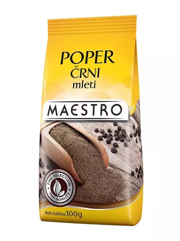 Izbrani popri Maestro - Akcija v trgovini Mercator