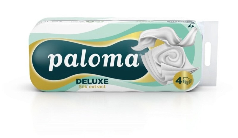 Paloma Deluxe Silk Touch toaletni papir 10 + 4 gratis XXL, 16/1 - Akcija v trgovini Spar