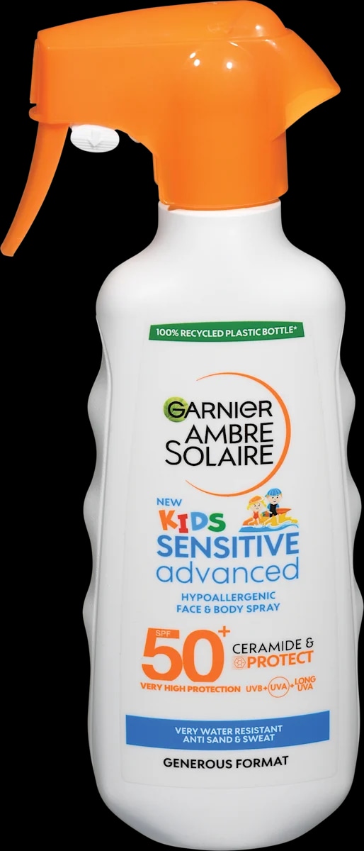 Garnier Ambre Solaire Zaščitni sprej za otroke 270 ml - Akcija v trgovini Spar