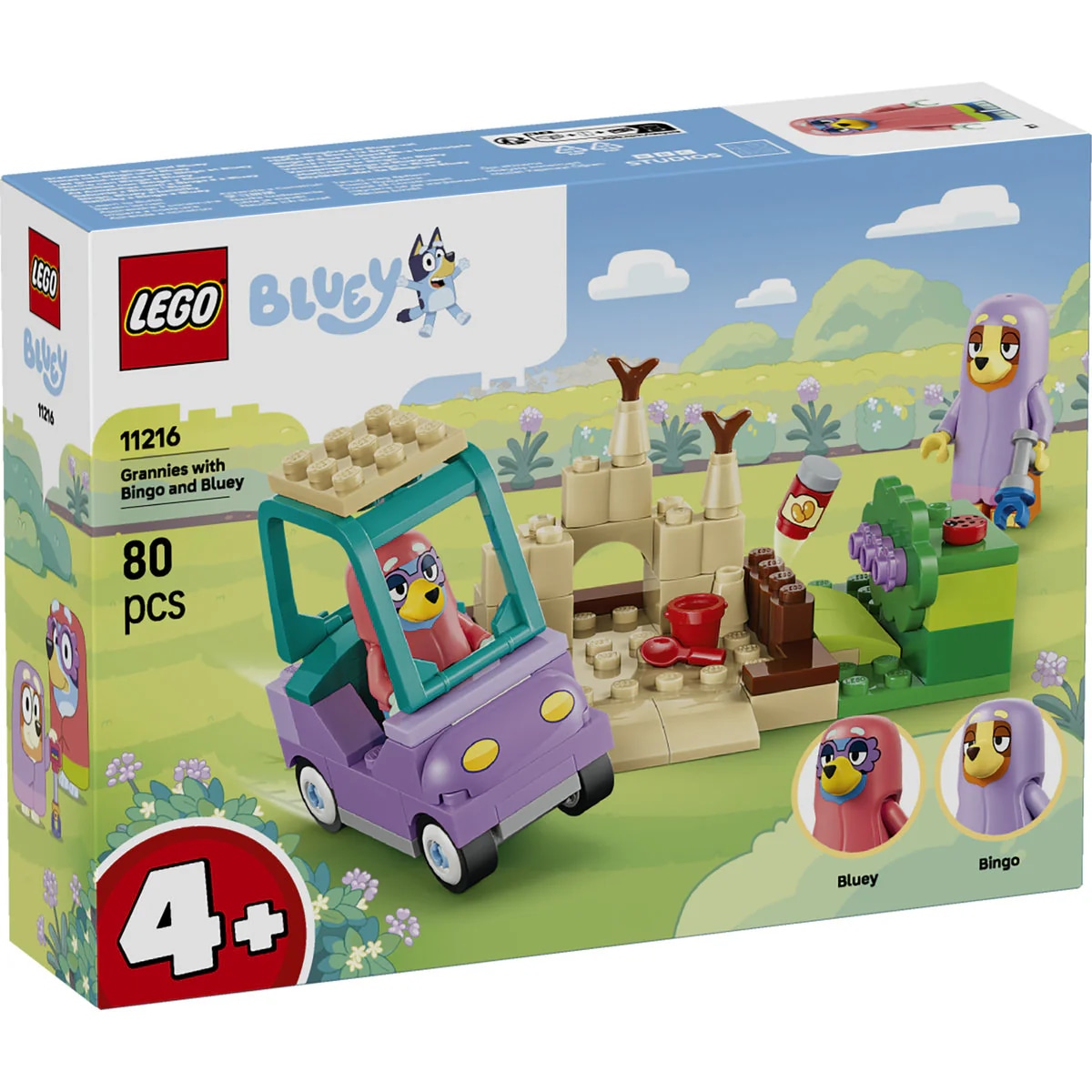 Lego Bluey Brina in Binka – babici - Akcija v trgovini Kompas Shop