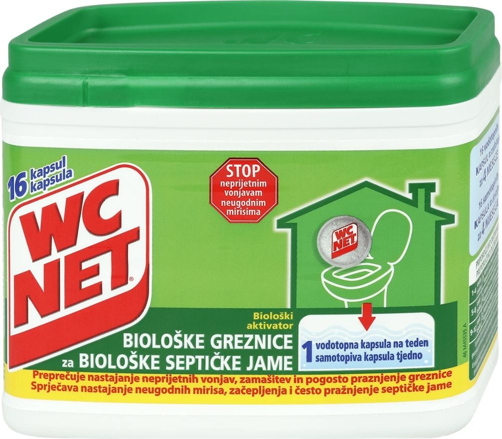 Kapsule WC Net za greznice 16/1 Akcija v trgovini Jager