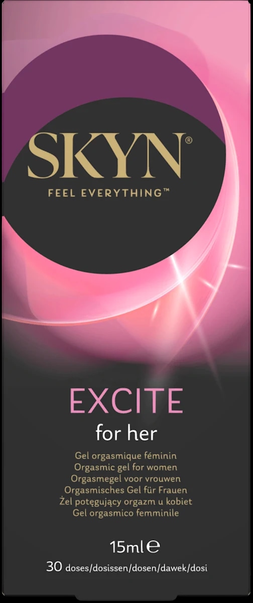 SKYN Excite For Her gel za spodbujanje orgazma 15 ml - Akcija v trgovini Dm