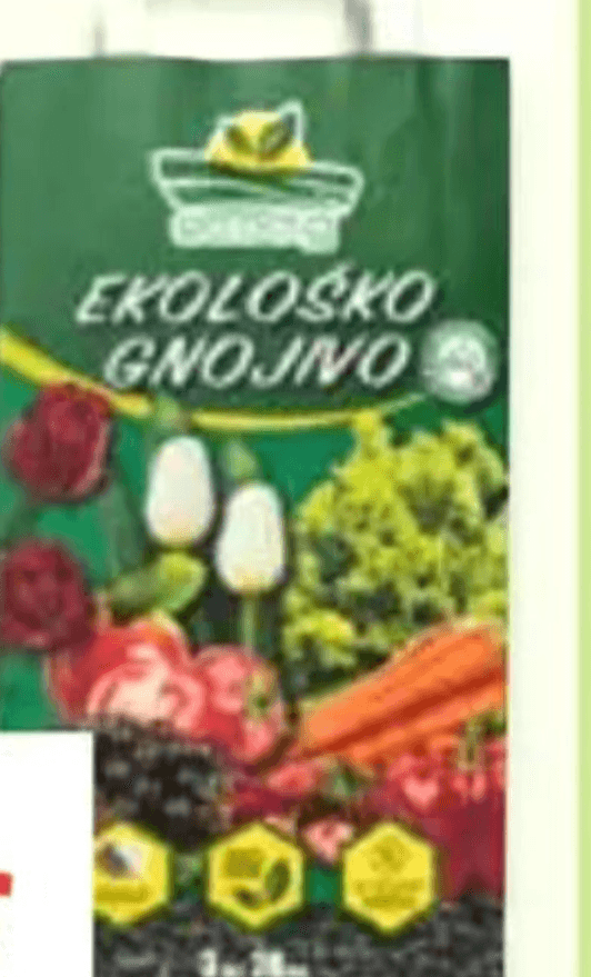 Organsko gnojilo v peletih 3kg - Akcija v trgovini Pevex