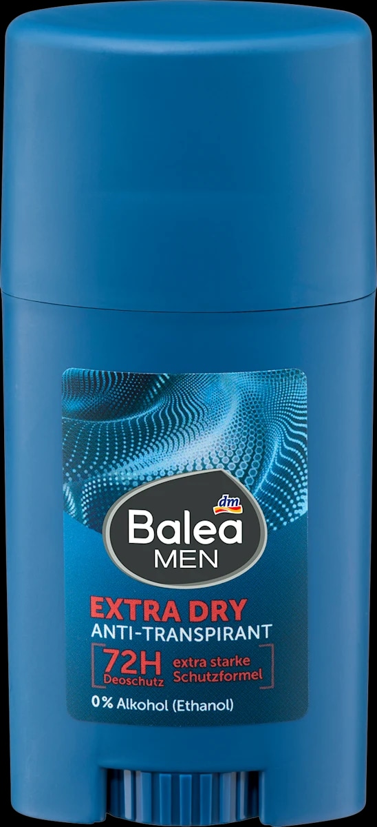 Balea MEN Extra Dry antiperspirant 50 ml - Akcija v trgovini Dm