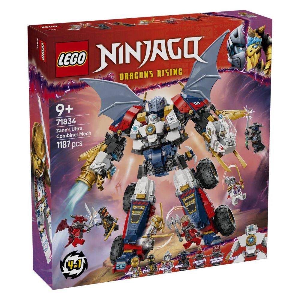 Zanov ultra kombinirani robotski oklep 71834 LEGO NINJAGO - Akcija v trgovini Mueller