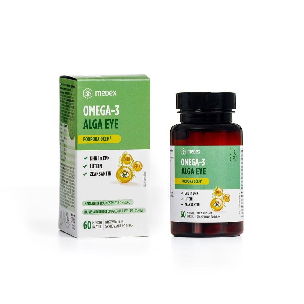 Medex Omega-3 Alga Eye ali Omega-3 Marine Vital - Akcija v trgovini Tuš