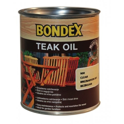 Tikovo olje Bondex 0,75 L - Akcija v trgovini Jager