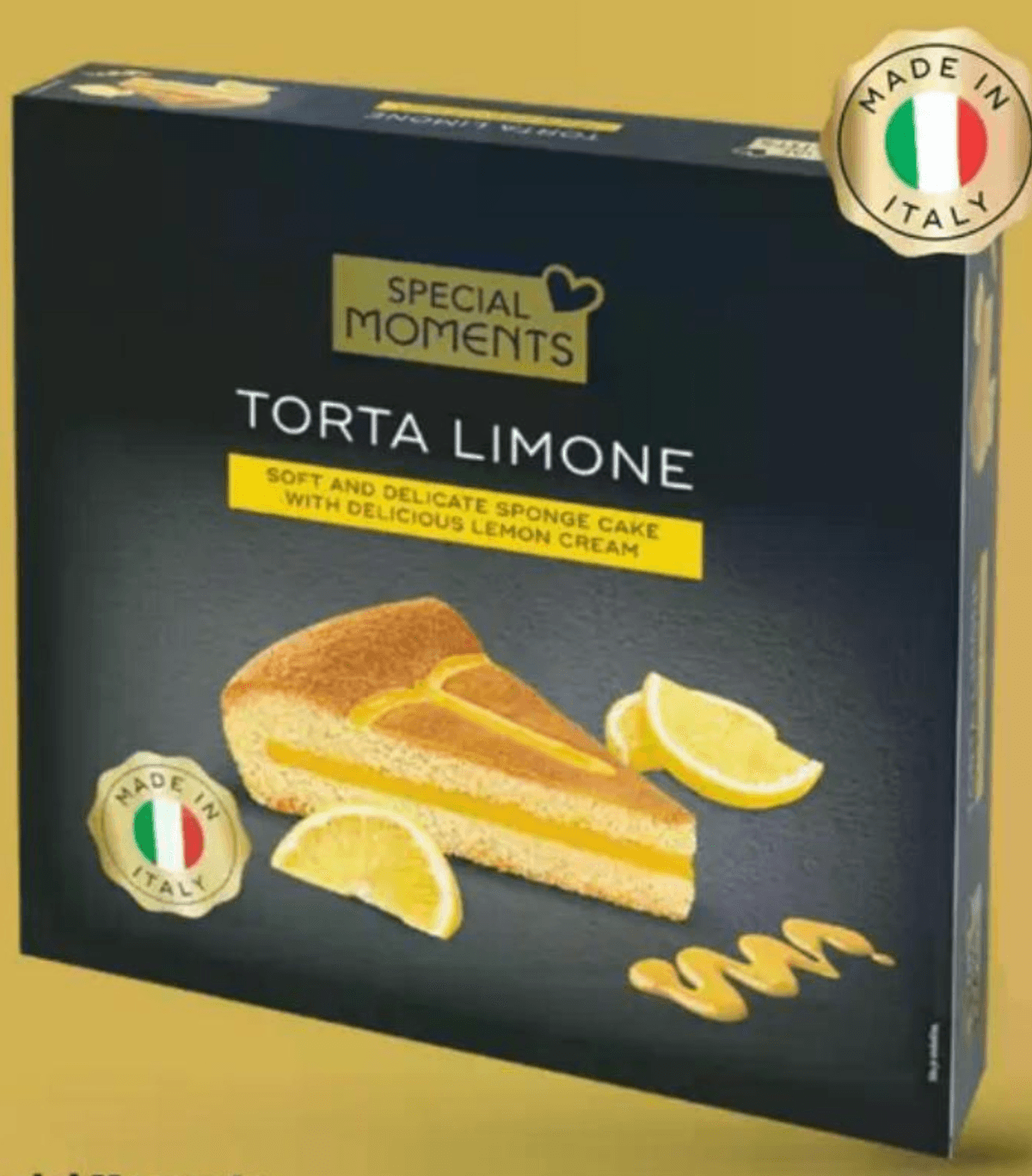Limonina torta Special Moments 650 g - Akcija v trgovini Mercator