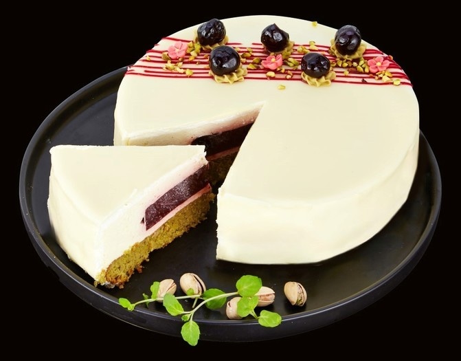 Chefova torta Višnja-Pistacija 900 g SPAR PREMIUM - Akcija v trgovini Spar