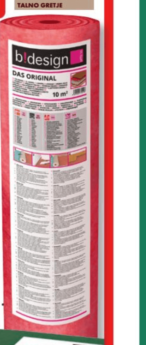 Podloga za vinilne talne obloge 'DB1510' 10 m² - Akcija v trgovini Bauhaus