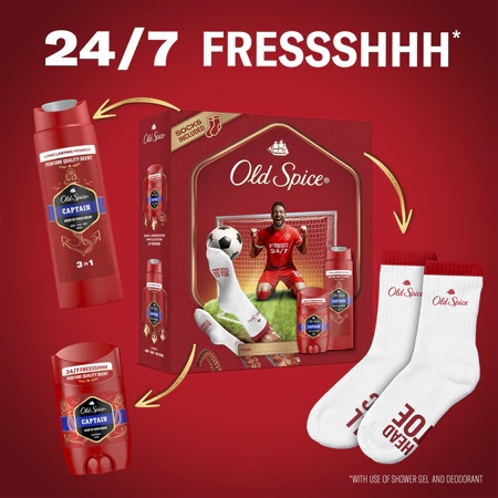 Old Spice Footballer darilni set - Akcija v trgovini Dm