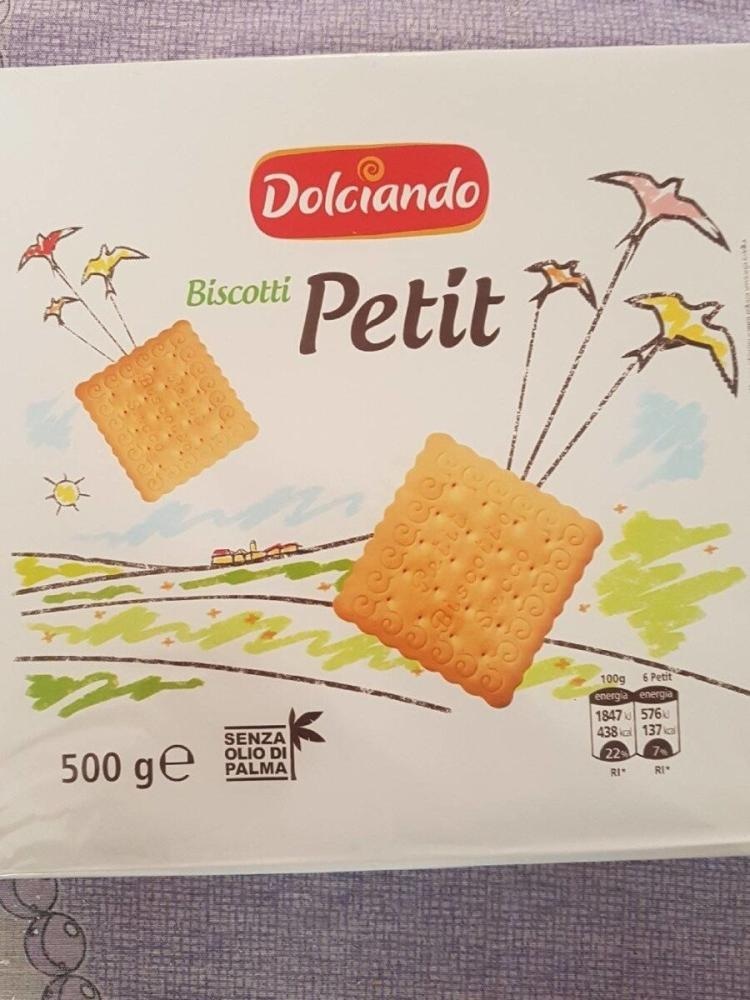 Keksi Petit 1 kg Dolciando - Akcija v trgovini Eurospin