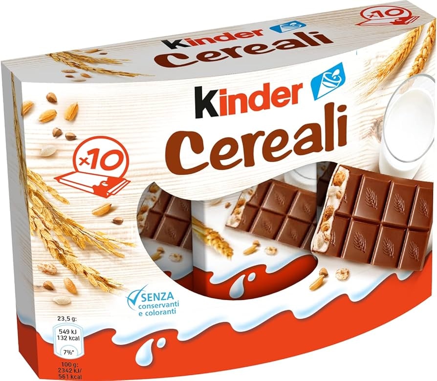 Žitna ploščica Country Kinder 10x 23,5 g - Akcija v trgovini E.Leclerc