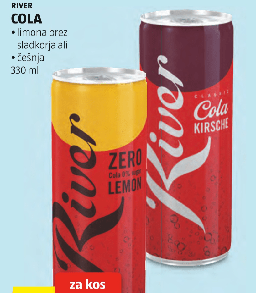 River Cola 330 ml - Akcija v trgovini Hofer