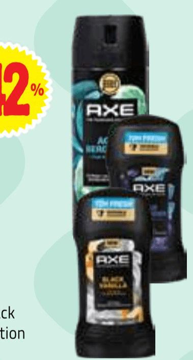 Moški deodorant Axe Premium sprej 150 ml ali stik 50 ml - Akcija v trgovini E.Leclerc
