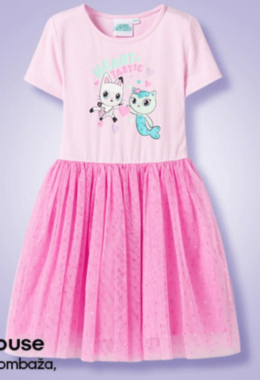 Obleka za deklice Gabby's Dollhouse - Akcija v trgovini Pepco