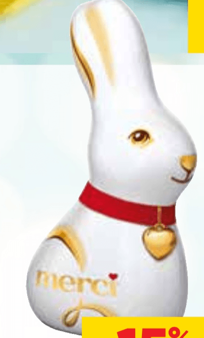 Merci Zajček 120 g - Akcija v trgovini Tuš