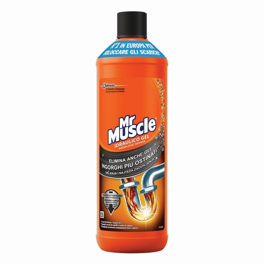 Mr. Muscle Idraulico gel Čistilo 1 l - Akcija v trgovini Tuš