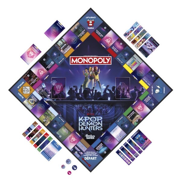 Monopoly K-Pop Demon Hunters Akcija v trgovini Mueller