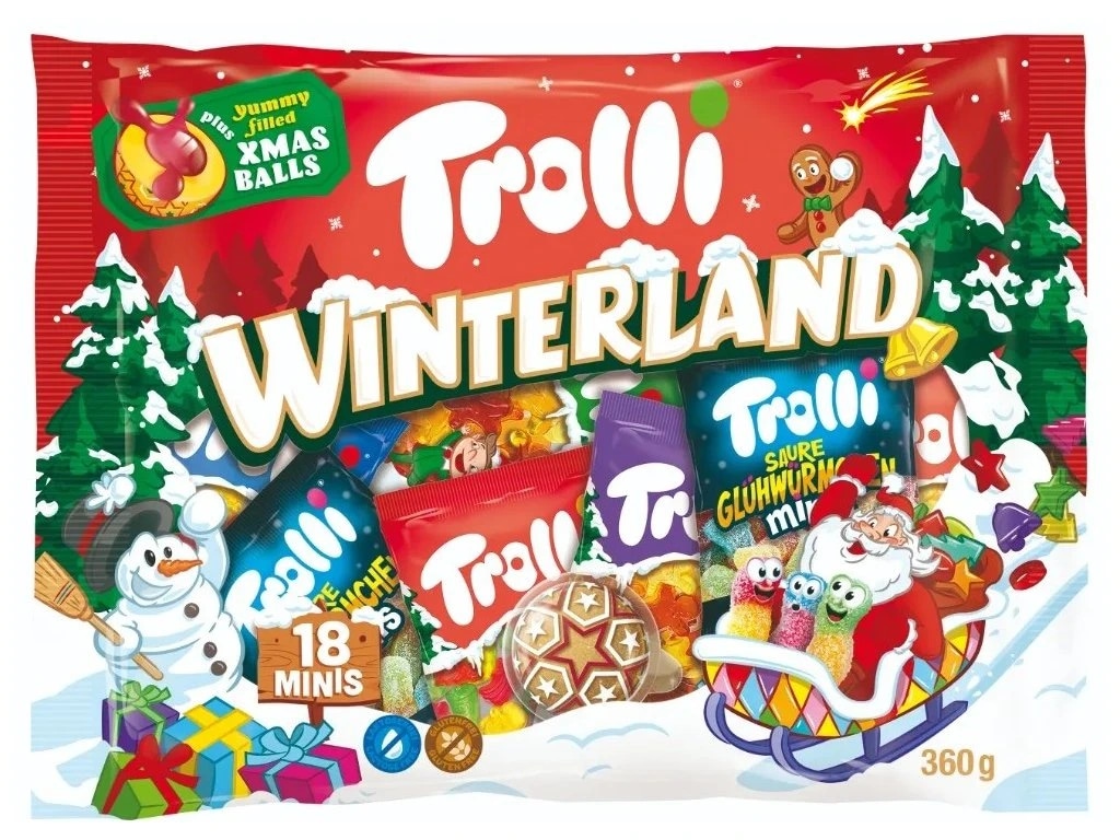 Trolli Bonboni Winterland 360 g - Akcija v trgovini Lidl