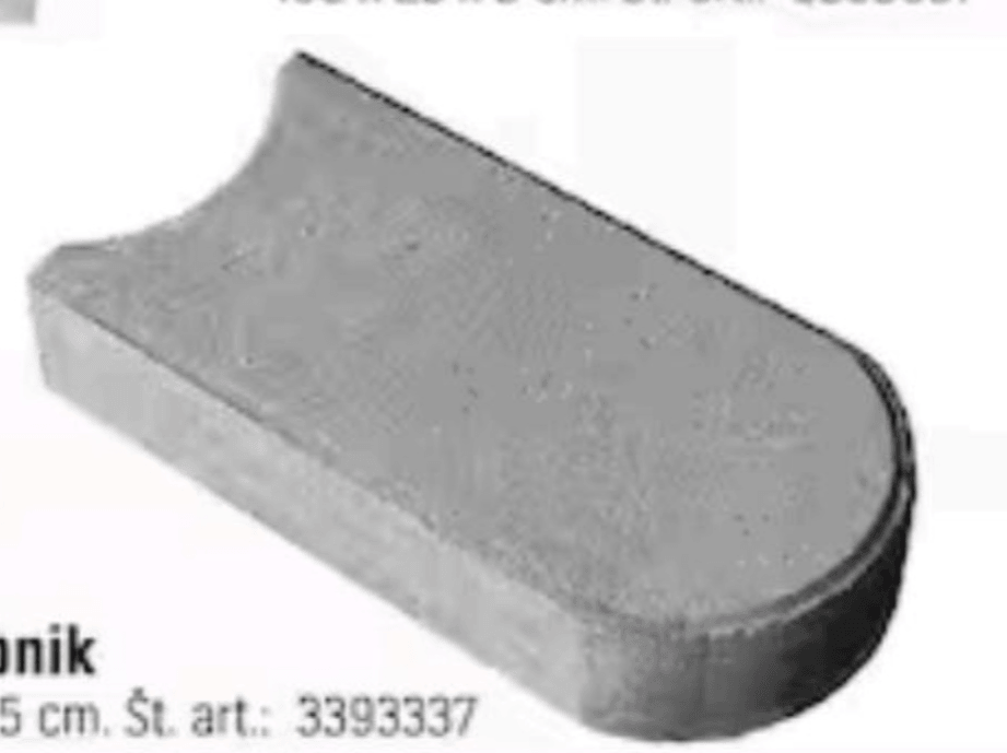 Vrtni robnik - Akcija v trgovini Obi