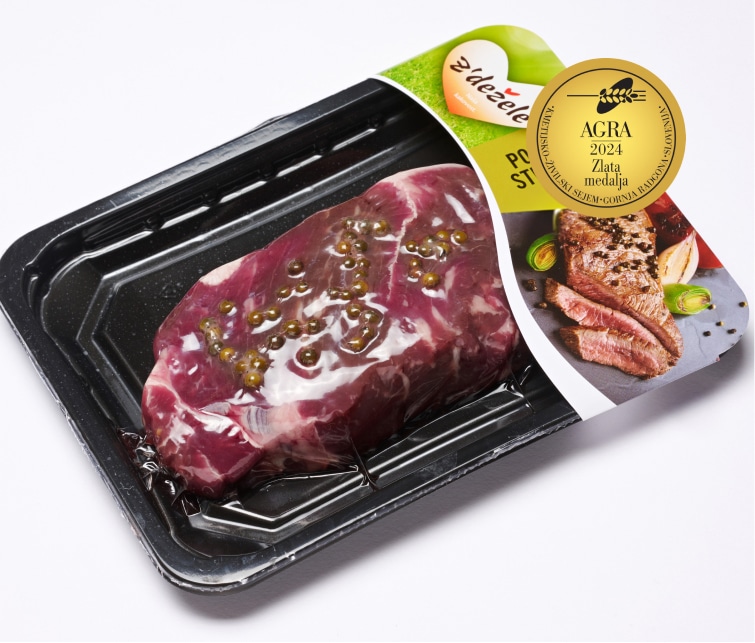 Argentinski, zorjen goveji ali poprov steak 300 g Z'dežele - Akcija v trgovini Mercator