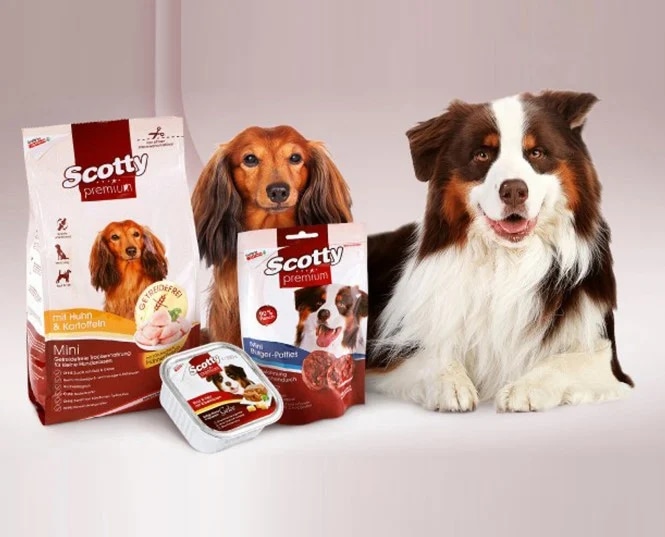 Scotty premium PRIBOLJŠEK ZA PSE mini burger 75 g - Akcija v trgovini Spar