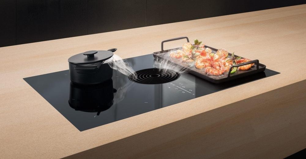 Indukcijska plošča z integrirano napo BORA - Akcija v trgovini Rutar