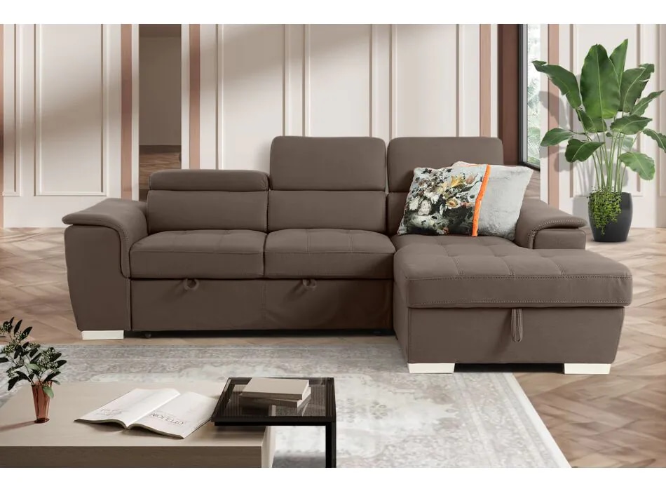 Kotna sedežna garnitura CAPRI III 262x166cm - Akcija v trgovini Harvey Norman