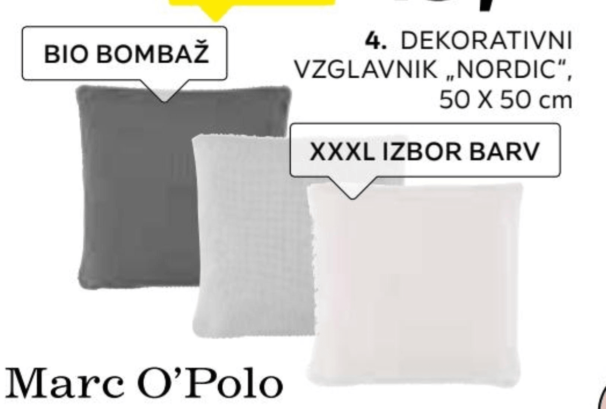 Marc O'Polo Odeja "Nordic" 130 x 170 cm - Akcija v trgovini Lesnina