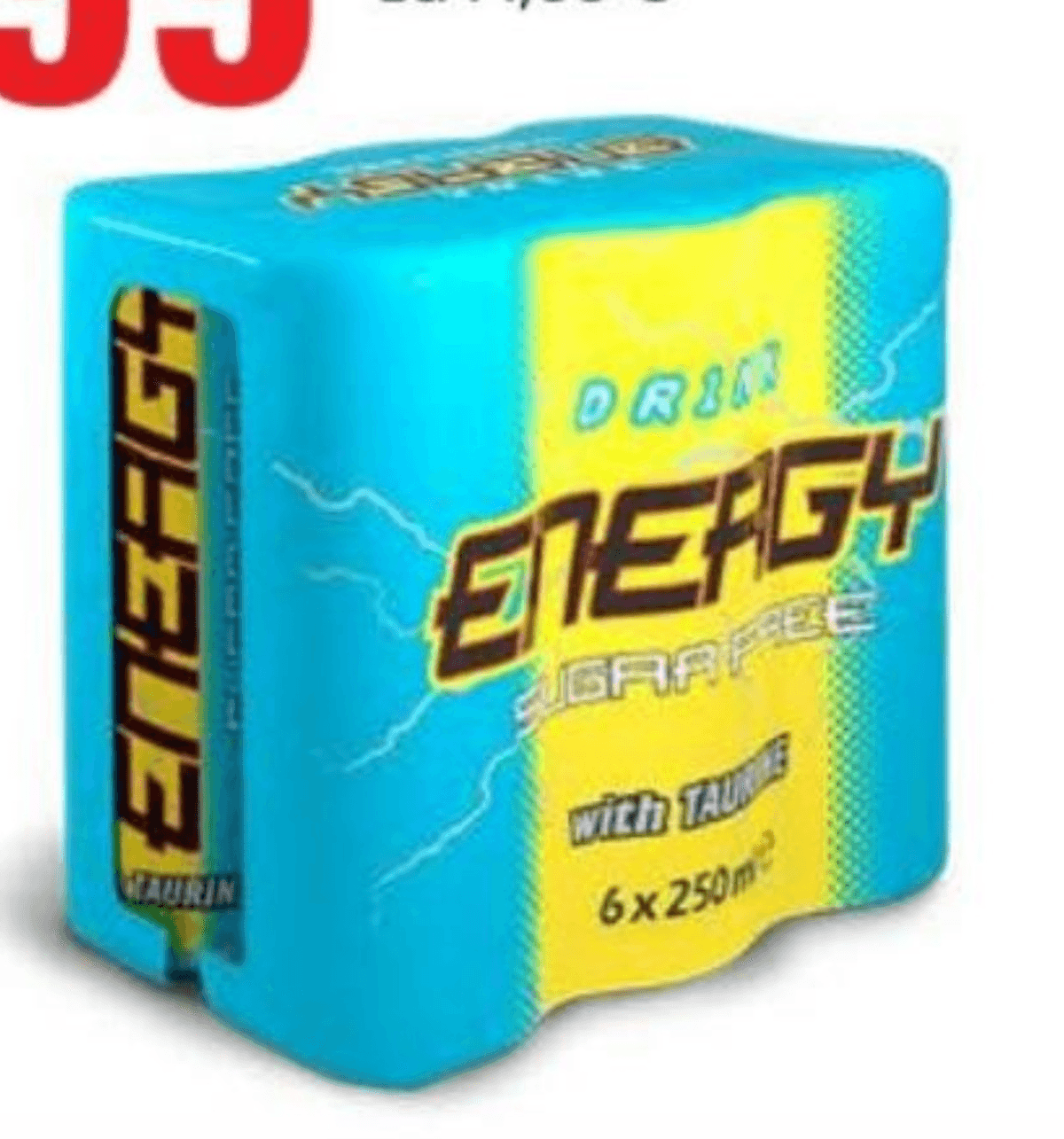 Energy Energijski napitek brez sladkorja 250 ml - Akcija v trgovini Eurospin