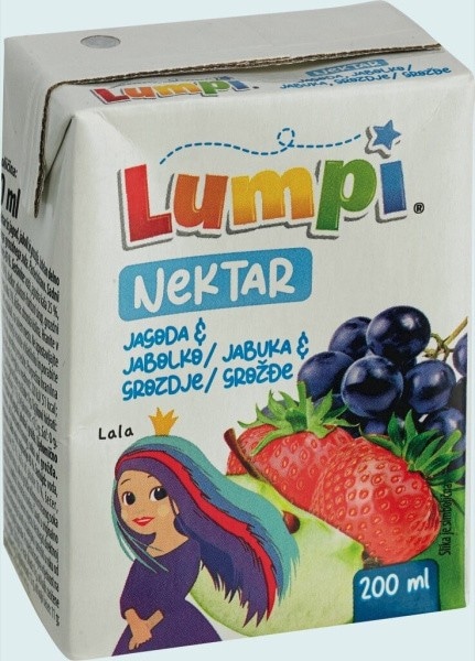 Lumpi nektar 0,2 l Akcija v trgovini Mercator