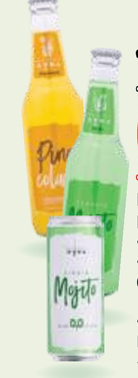 MEŠANA ALKOHOLNA PIJAČA DANA 0,33 l - Akcija v trgovini E.Leclerc