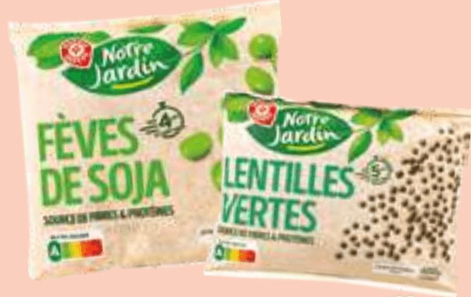 Notre Jardin sojino zrnje 450 g Akcija v trgovini E.Leclerc