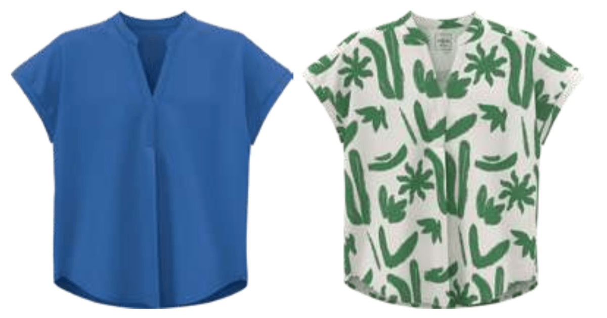 TISSAIA Basics Ženska srajca - Akcija v trgovini E.Leclerc