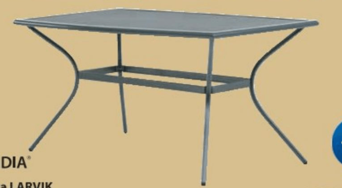 Vrtna miza LARVIK Jutlandia - Akcija v trgovini Jysk