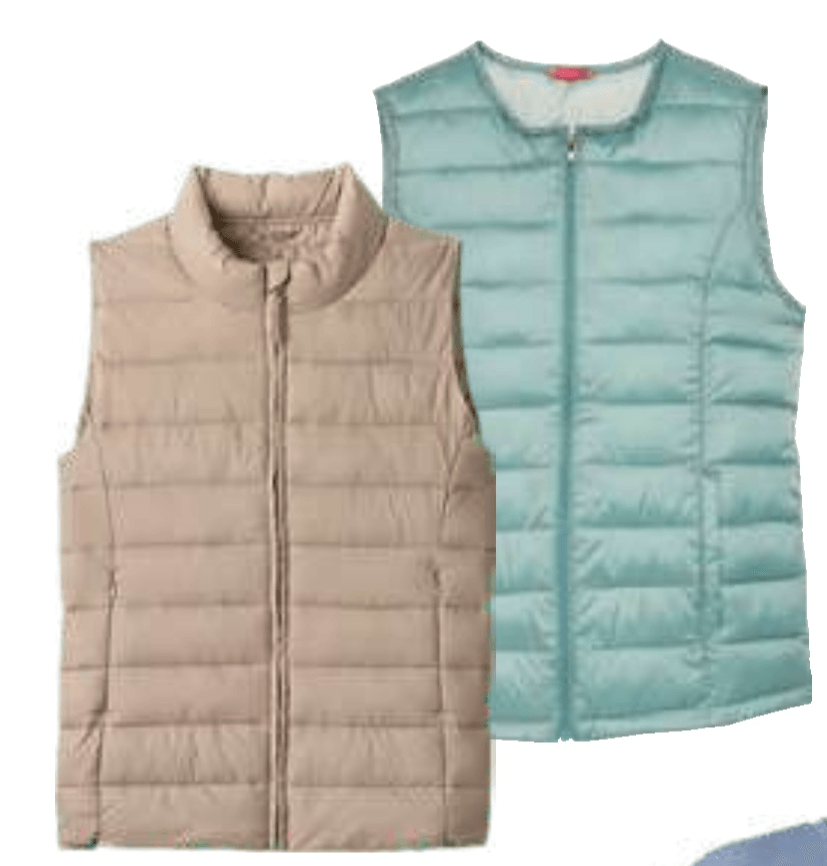 Ženski prešit brezrokavnik - Akcija v trgovini E.Leclerc