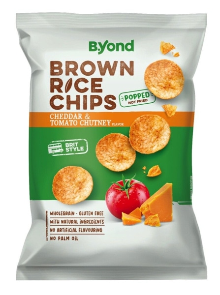 Rižev čips Byond Brown Rice Chips 60 g ali 100 g - Akcija v trgovini Jager