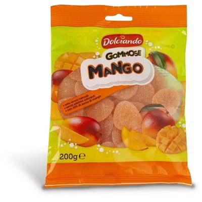 Dolciando Gummose Mango 200 g - Akcija v trgovini Eurospin