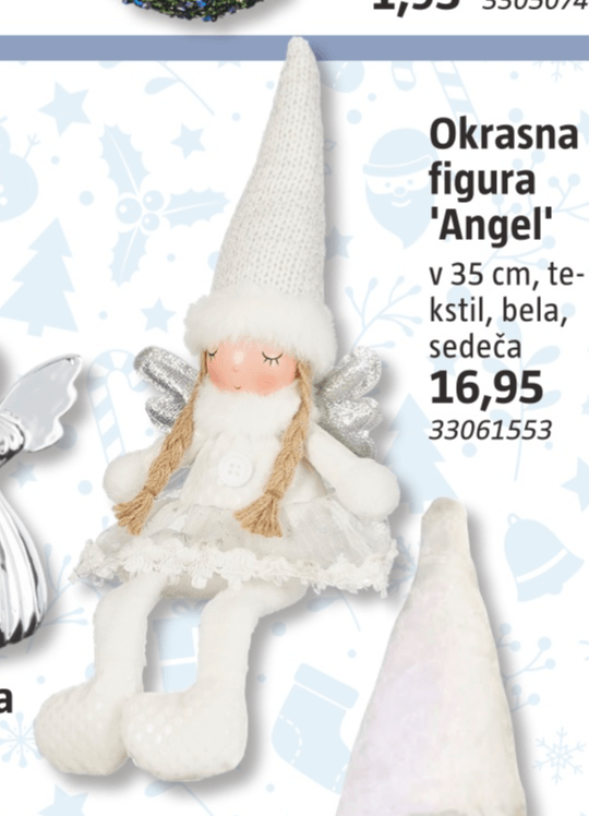 Okrasna figura 'Angel' - Akcija v trgovini Bauhaus