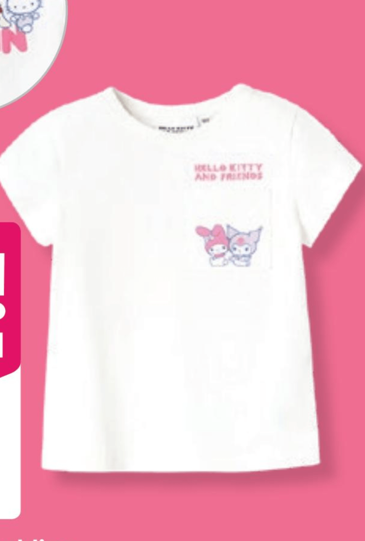 Majica za deklice Hello Kitty and Friends - Akcija v trgovini Pepco