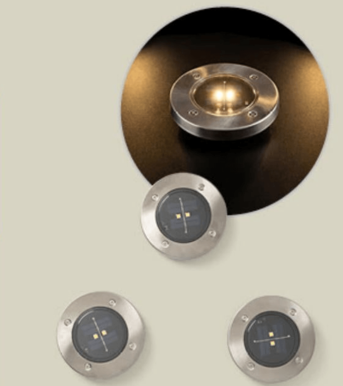 Komplet 3 solarnih svetilk 3 kom - Akcija v trgovini Pepco