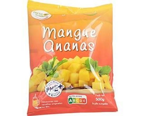 Mango in ananas v koščkih Fresh Cueillette 500 g - Akcija v trgovini E.Leclerc