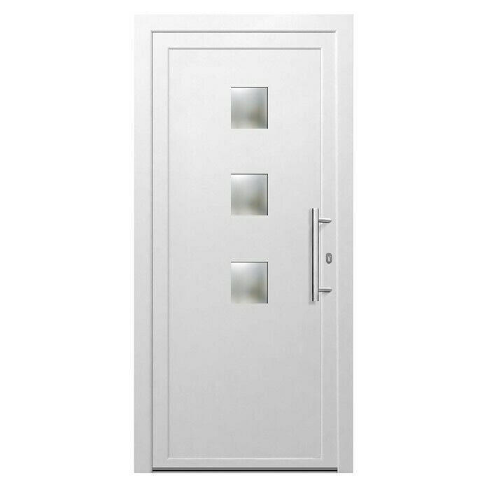 PVC vhodna vrata 'Berlin KF03' - Akcija v trgovini Bauhaus