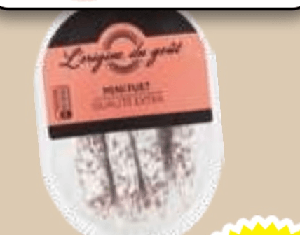 Mini suha klobasa Monfuet 100 g - Akcija v trgovini E.Leclerc