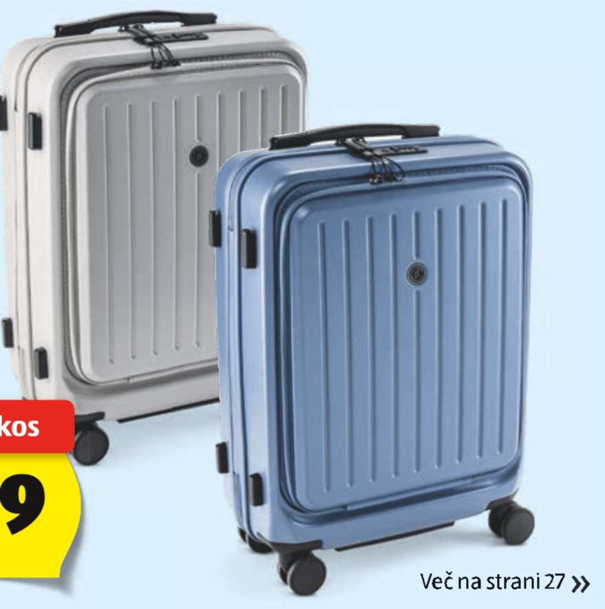 LS LIVE IN STYLE Potovalni kovček - Akcija v trgovini Hofer