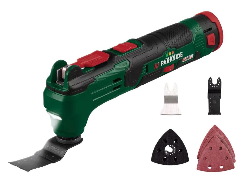 PARKSIDE Komplet akumulatorskega večnamenskega orodja 7-delni - Akcija v trgovini Lidl